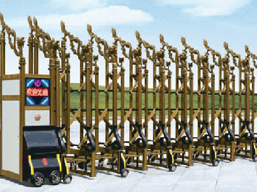 東莞伸縮門:三輥閘的功能參數(shù)及應用范圍