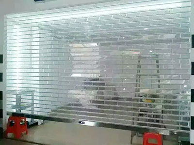 倉(cāng)庫(kù)水晶卷閘門(mén)